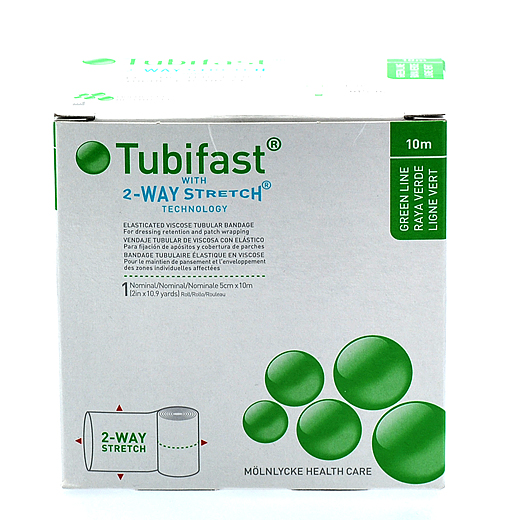 Tubifast green line 5 cm x 10 Ugleapo Tubifast green line 5 cm x 10