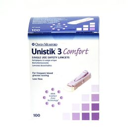 Unistik 3 comfort 100stk lilla