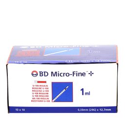 BD MicroFine+1ml Insulinsprøjt