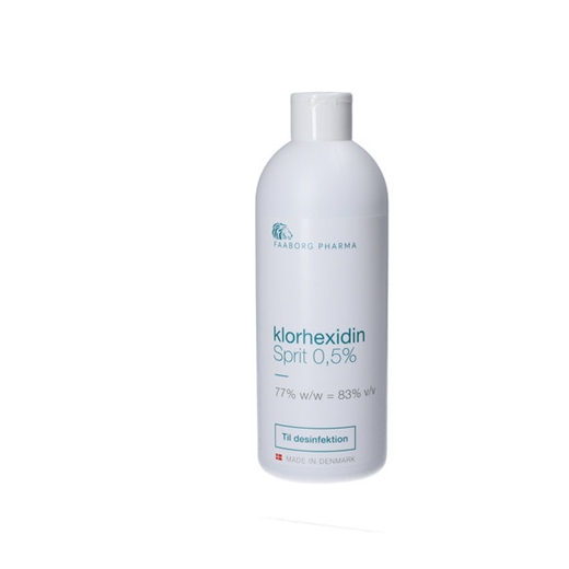 Faaborg Klorhexidin Sprit 0,5% Ugleapo Faaborg Klorhexidin Sprit 0,5%