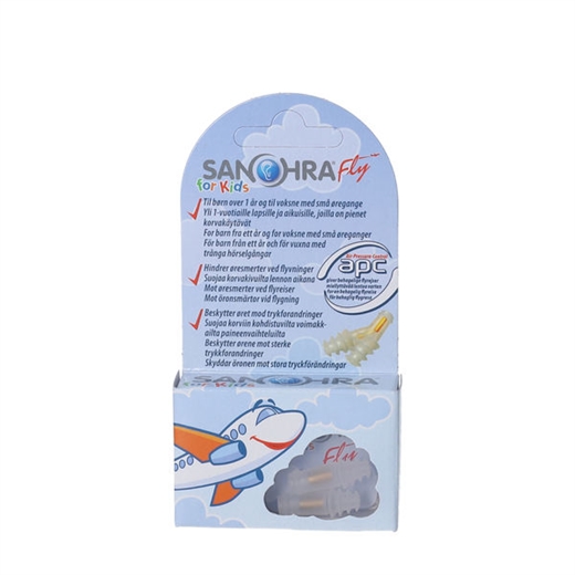 Sanohra fly kids øreprop Ugleapo Sanohra fly kids øreprop