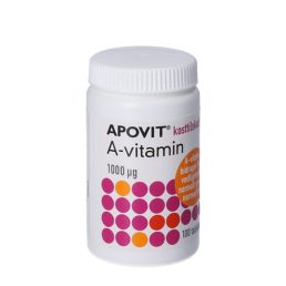 Apovit A-vitamin 1000 ug - 100 stk