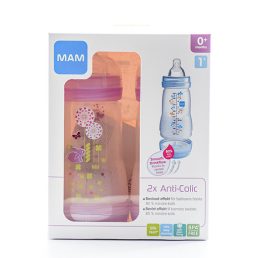 MAM anti colic flaske 2pak
