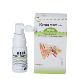 Remo-wax olie ørespray