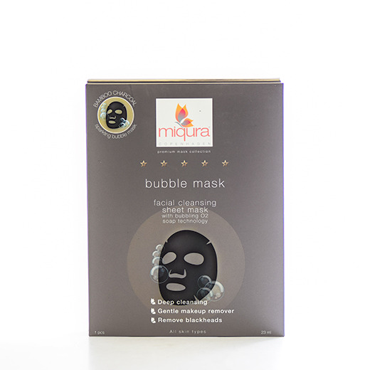 Miqura Bubble Mask Ugleapo Miqura Bubble Mask