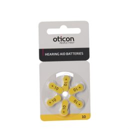 Oticon batterier høreapp 10+