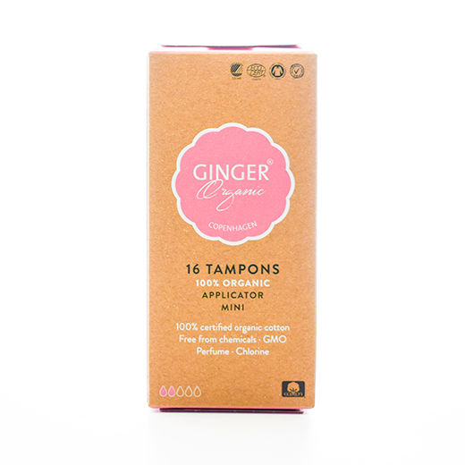 GingerOrganic Tampon Mi m/ind Ugleapo GingerOrganic Tampon Mi m/ind