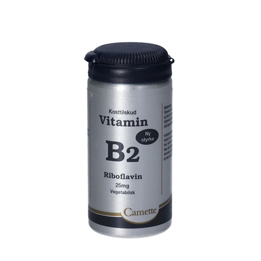 Vitamin B2 - Riboflavin 25 mg Ugleapo Vitamin B2 - Riboflavin 25 mg