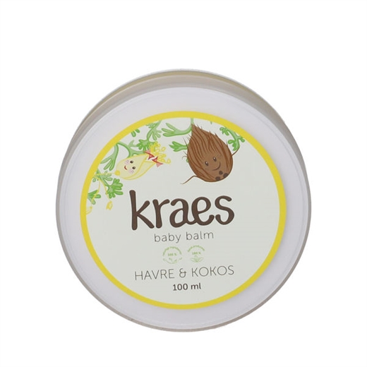 KRAES Baby Balm Havre/Kokos Ugleapo KRAES Baby Balm Havre/Kokos