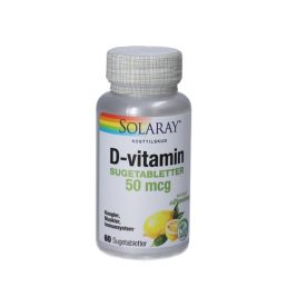 Solaray D-vitamin 50 mcg