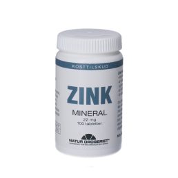 Zink 22 mg tabletter