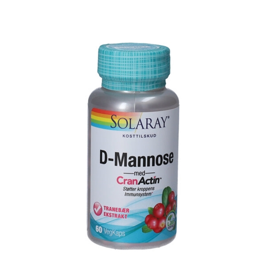 Solaray D-Mannose m/CranActin Ugleapo Solaray D-Mannose m/CranActin