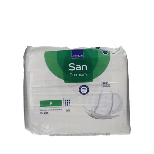 Abena San 9,- grøn - Premium Ugleapo Abena San 9,- grøn - Premium