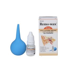 Remo-wax øredråber m/sprøjte