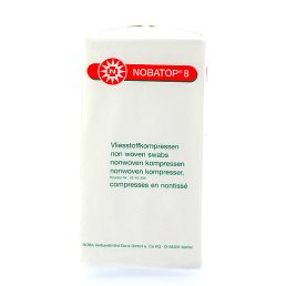 Nobatop 8 swabs 10x10 cm 200