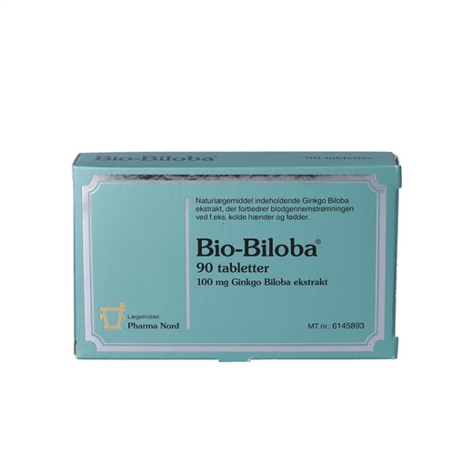 Bio-biloba 100 mg Ugleapo Bio-biloba 100 mg