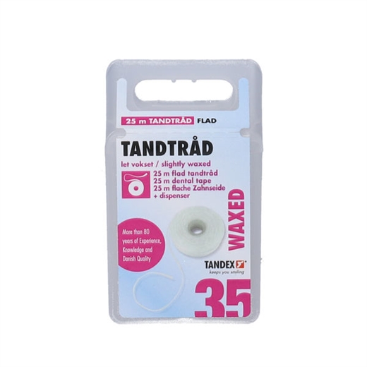 Tandex tandtråd flad let vokse Ugleapo Tandex tandtråd flad let vokse