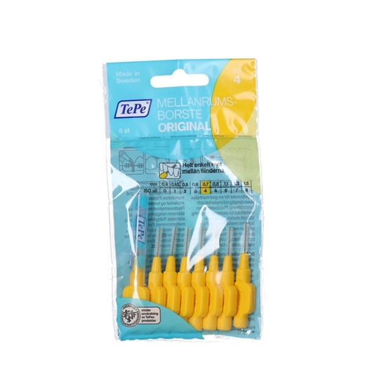 TePe mellemrumsb.fin 0,7mm Ugleapo TePe mellemrumsb.fin 0,7mm