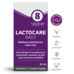 Lactocare Daily kosttilskud kapsler