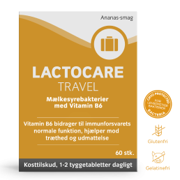 Lactocare Travel kosttilskud tabletter