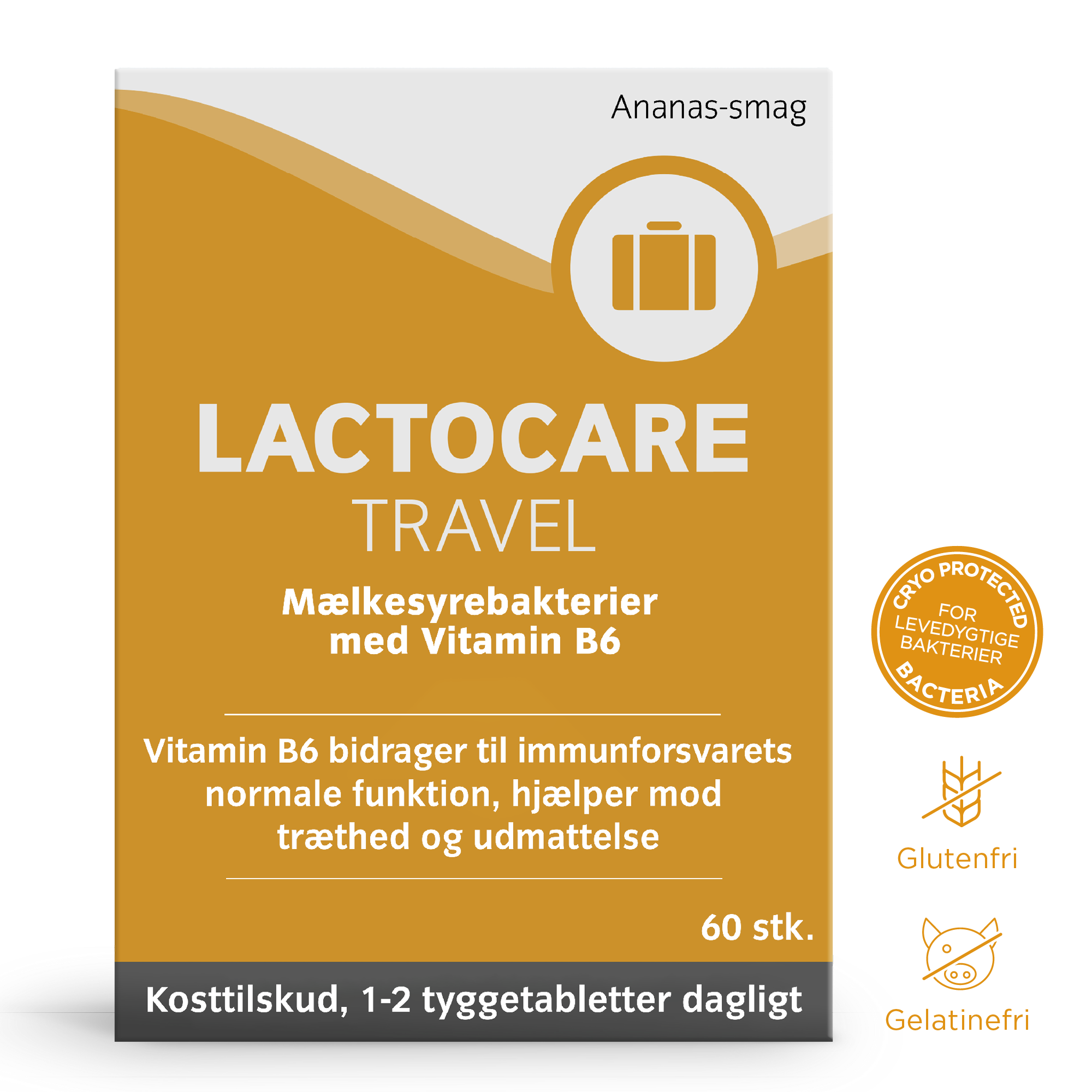 Lactocare Travel kosttilskud tabletter Ugleapo Lactocare Travel kosttilskud tabletter