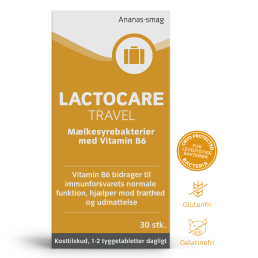Lactocare Travel kosttilskud tabletter