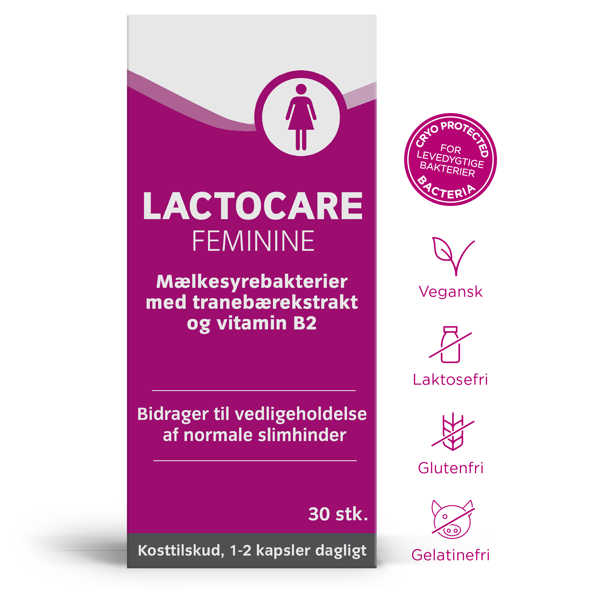 Lactocare Feminine kosttilskud kapsler Ugleapo Lactocare Feminine kosttilskud kapsler
