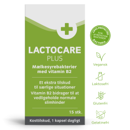 Lactocare Plus kosttilskud kapsler