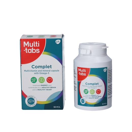 Multi-tabs Complet w. Omega-3 Ugleapo Multi-tabs Complet w. Omega-3