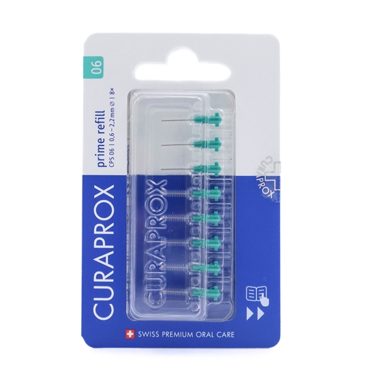 Curaprox 06 Prime refill grøn Ugleapo Curaprox 06 Prime refill grøn