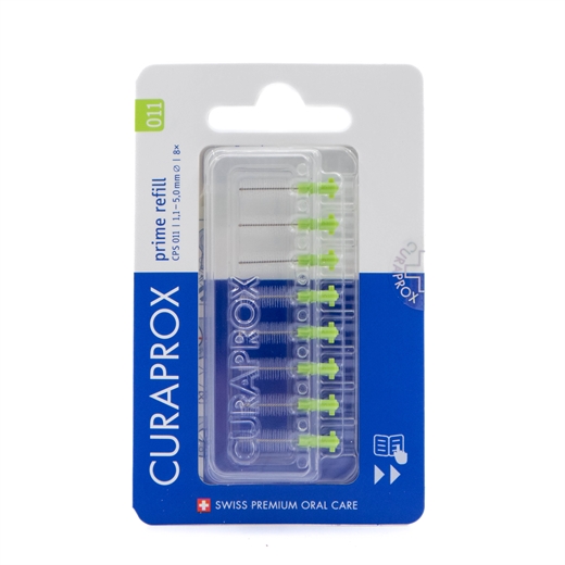 Curaprox 11 Prime refill grøn Ugleapo Curaprox 11 Prime refill grøn