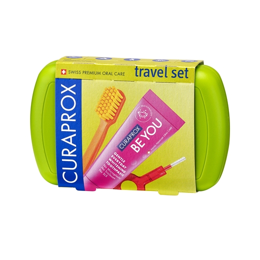 Curaprox Rejsesæt V.Melon Grøn Ugleapo Curaprox Rejsesæt V.Melon Grøn