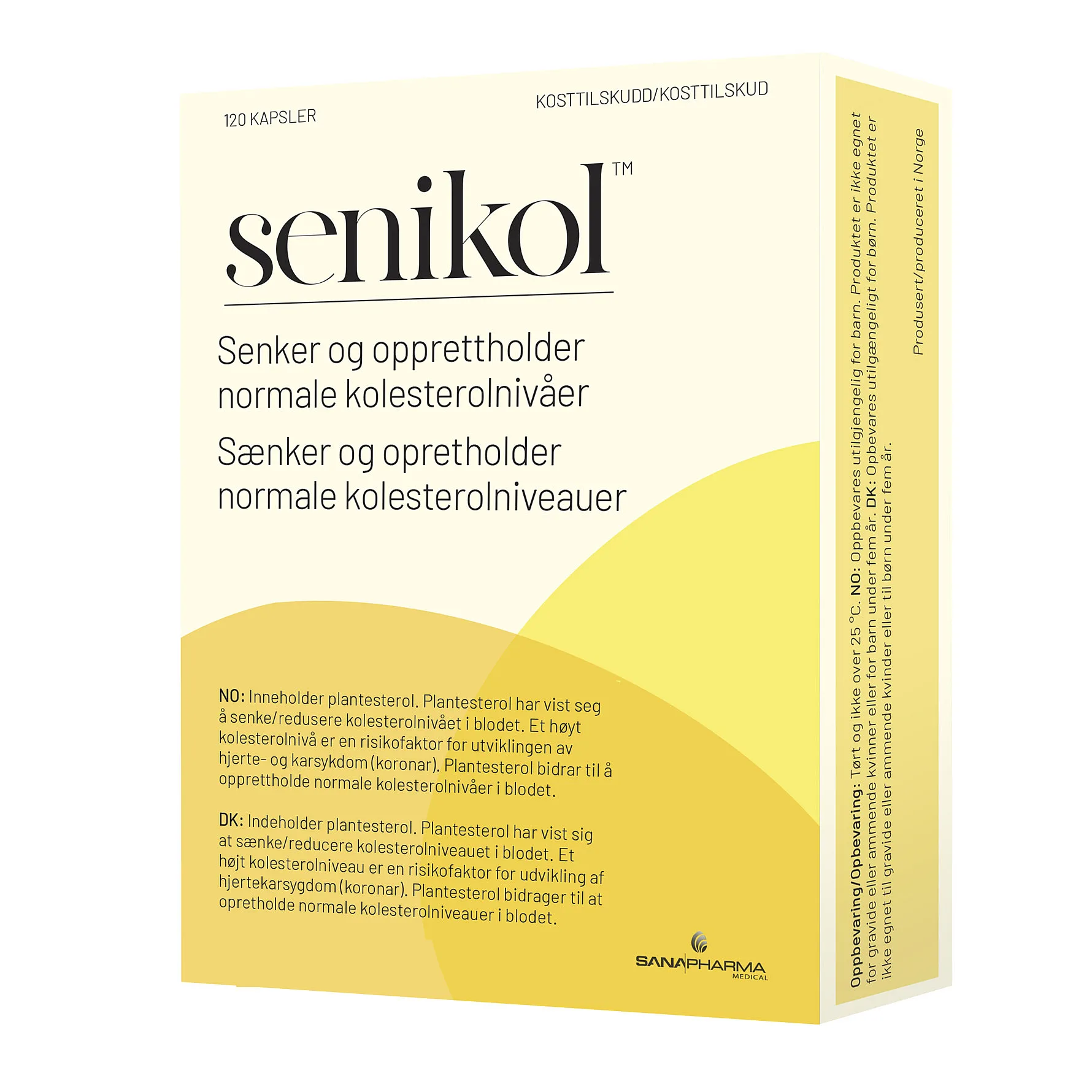 Senikol 120 stk. bløde kapsler Ugleapo Senikol 120 stk. bløde kapsler - Billede 2