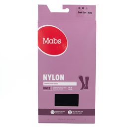 Mabs Nylon knæ Sort L