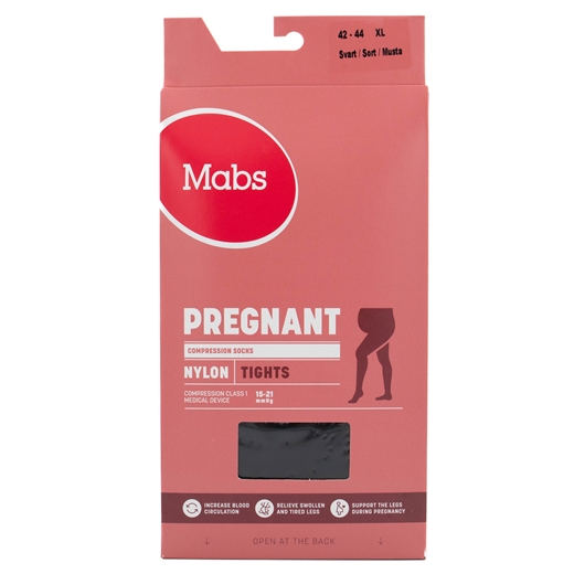 Mabs Nylon Tights Gravid XL Ugleapo Mabs Nylon Tights Gravid XL