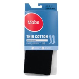 Mabs Thin knæstrømper Sort L