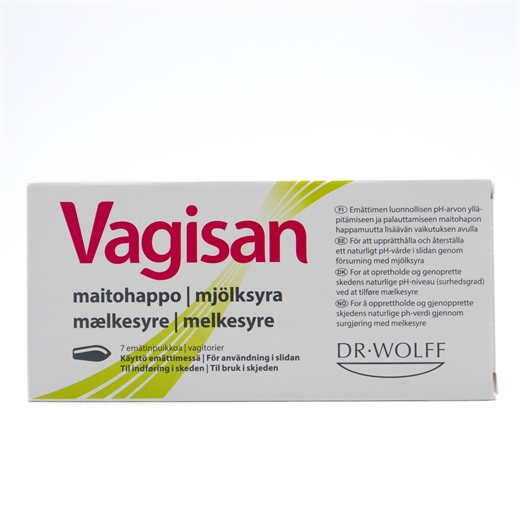 Vagisan Mælkesyre Ugleapo Vagisan Mælkesyre