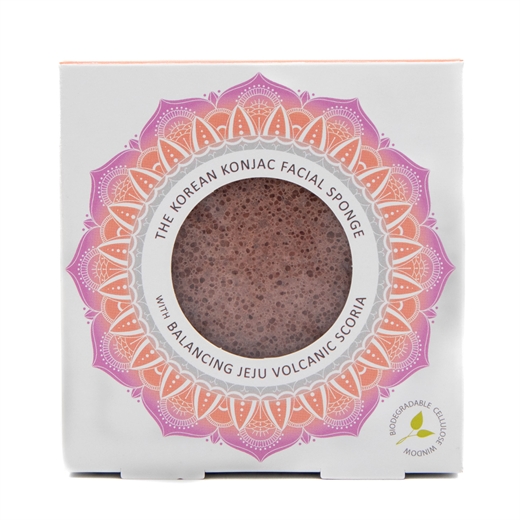 Facial Sponge with Jeju Scoria Ugleapo Facial Sponge with Jeju Scoria