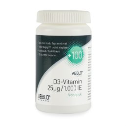 ABBLO D3-Vitamin 25 mg Vegansk