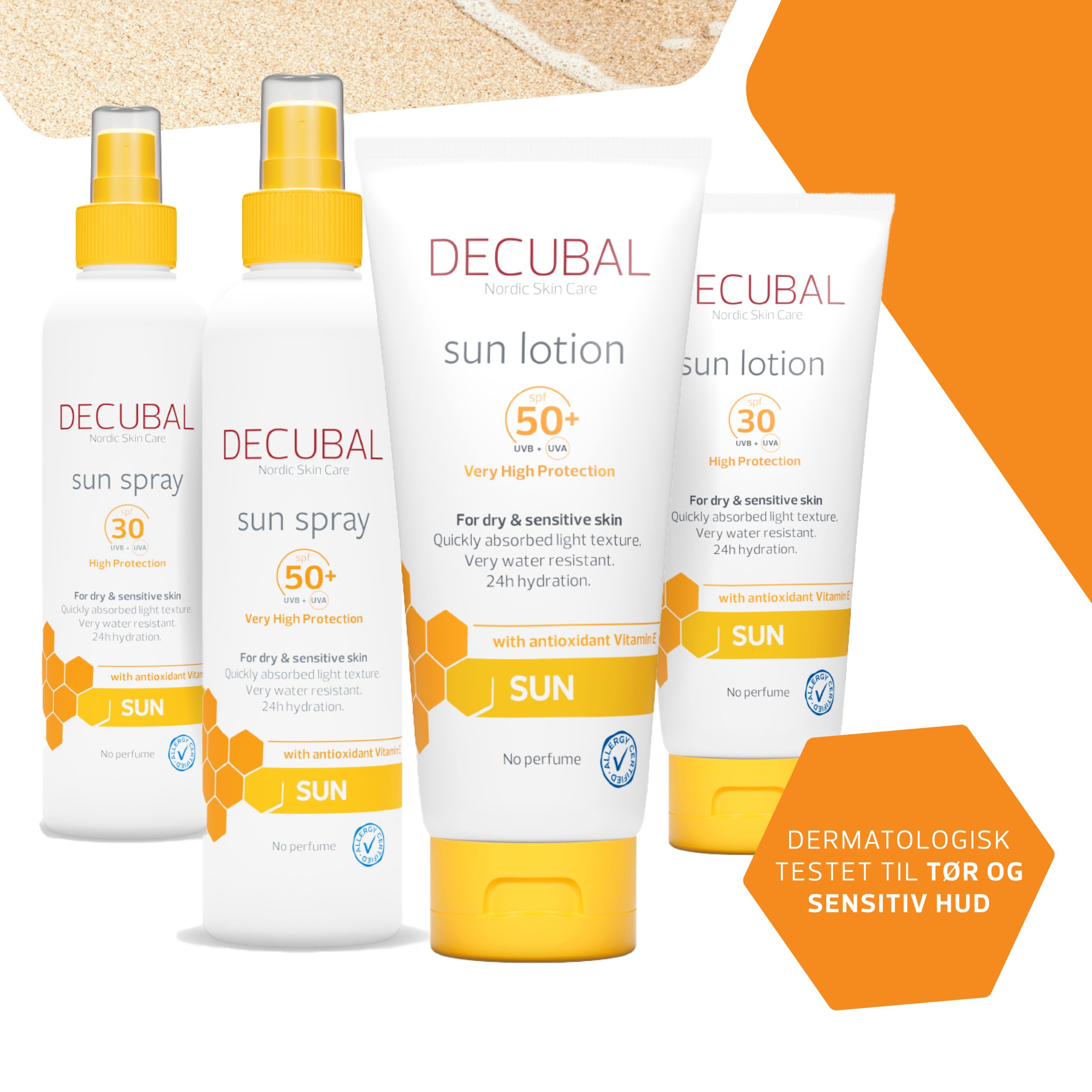 Decubal sun lotion SPF50+ Ugleapo Decubal sun lotion SPF50+ - Billede 2