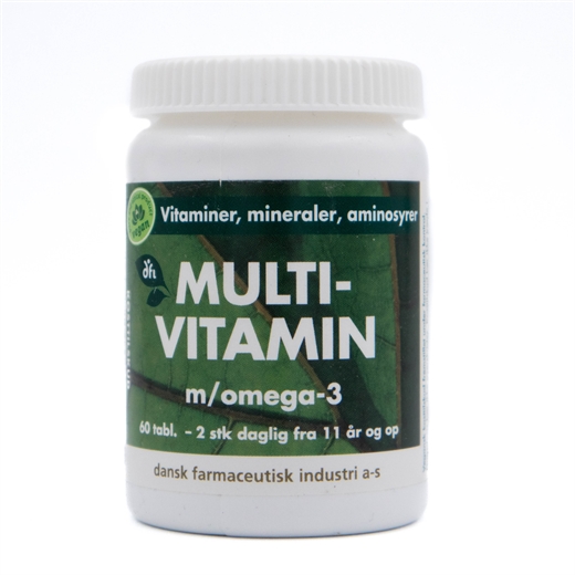 Multivitamin m/Omega-3 Vegansk Ugleapo Multivitamin m/Omega-3 Vegansk