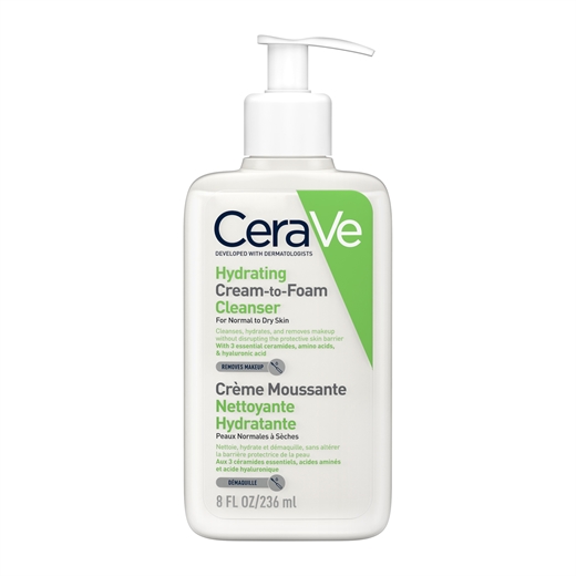 CeraVe Cream to Foam Cleanser Ugleapo CeraVe Cream to Foam Cleanser