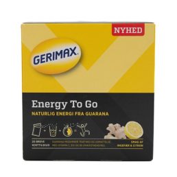 Gerimax Energy Ingefær&Citron