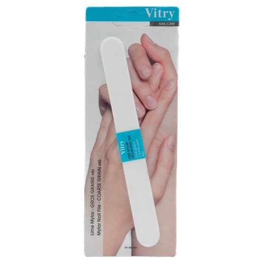 Vitry Mylar Neglefil 80 Hvid Ugleapo Vitry Mylar Neglefil 80 Hvid