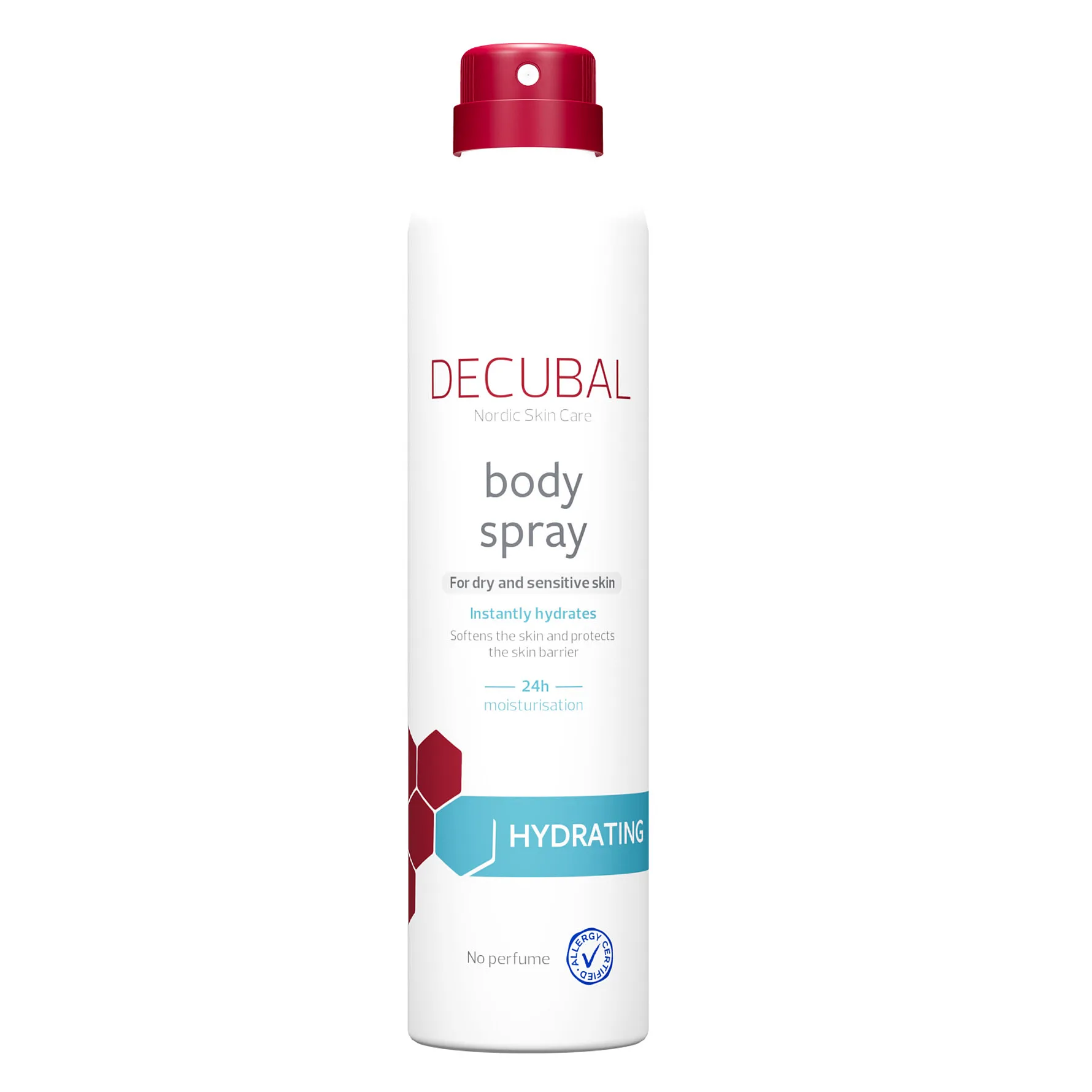 Decubal hydrating body spray
