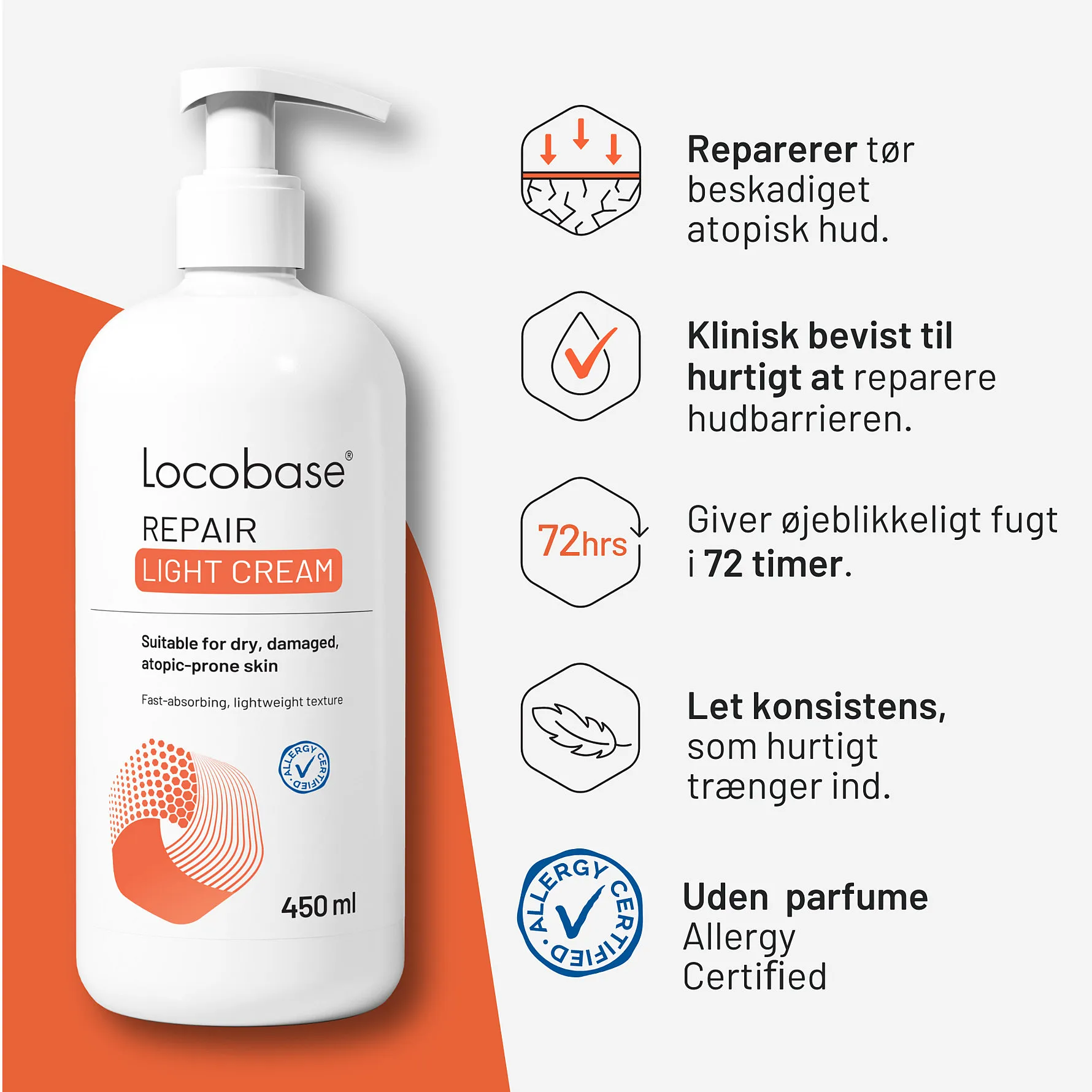 Locobase Repair Light Cream Ugleapo Locobase Repair Light Cream - Billede 2