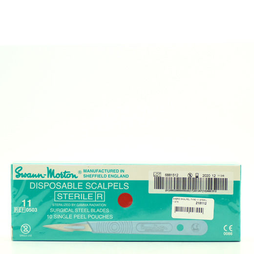 Swann-m.skaft 11 D/S Steril Ugleapo Swann-m.skaft 11 D/S Steril