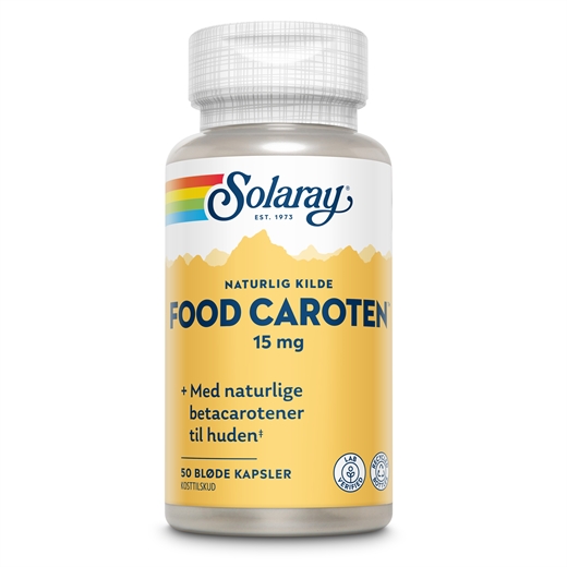 Solaray Food Caroten Ugleapo Solaray Food Caroten