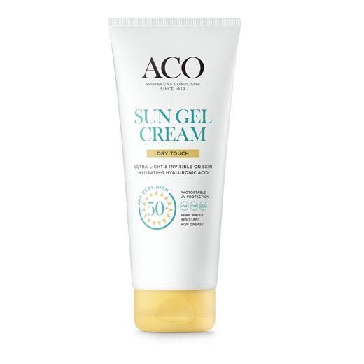 ACO Sun Gel Creams SPF50 200ml Ugleapo ACO Sun Gel Creams SPF50 200ml