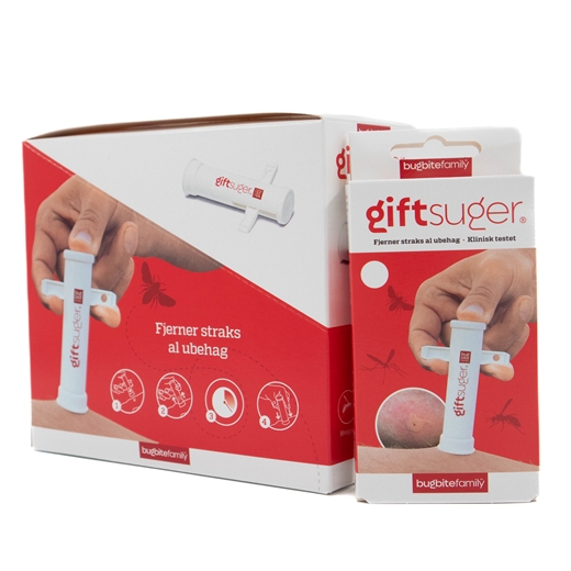 Giftsuger display 6 stk Ugleapo Giftsuger display 6 stk